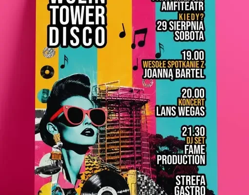 Wolin Tower Disco już za tydzień: Joanna Bartel, Lans Vegas i DJ-e z Fame Production