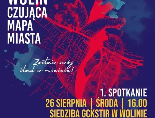Wolin: Pierwsze spotkanie projektu „Czująca mapa miasta” już w środę