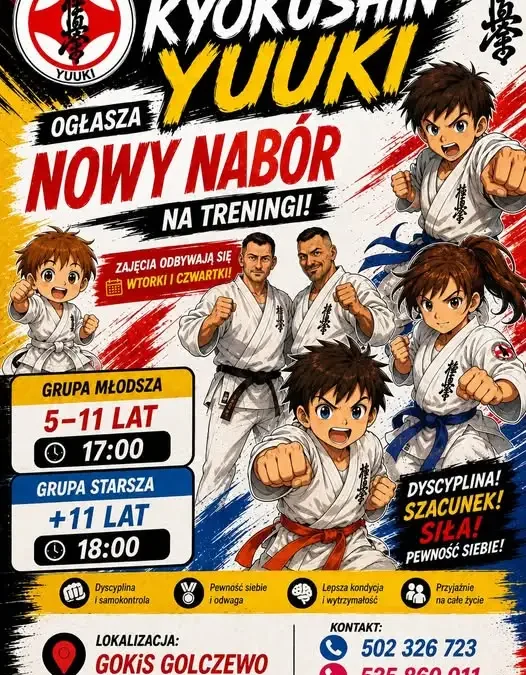 Zajęcia karate w Golczewie – start 8 września