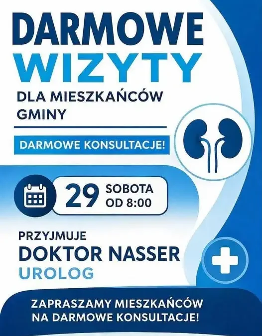 Bezpłatne konsultacje urologiczne w Dziwnowie – zapisy trwają