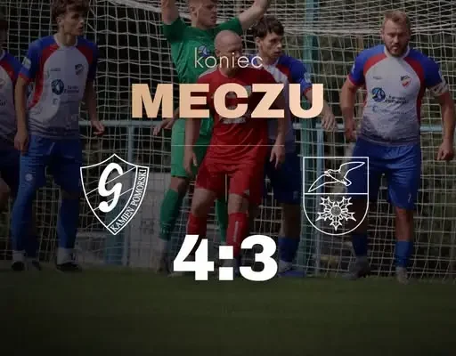 Gryf Kamień Pomorski wygrywa z Jantarem w emocjonującym meczu