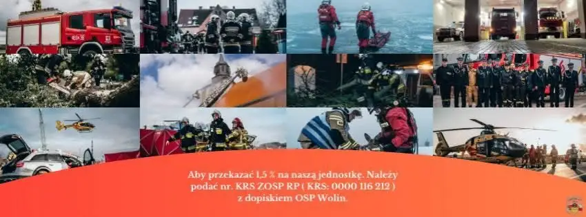 Wolin: 80-lecie miejscowej OSP. Uroczystości w amfiteatrze już 19 września
