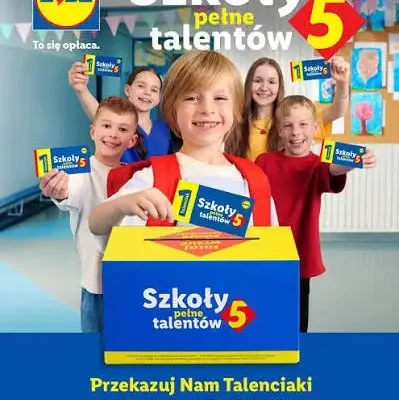 Szkoła w Golczewie ponownie zbiera Talenciaki z Lidla