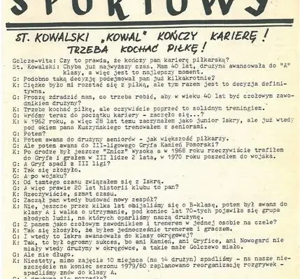 Golcze-vita: powrót do historii golczewskiej Iskry