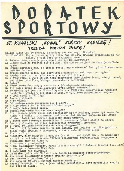 Golcze-vita: powrót do historii golczewskiej Iskry