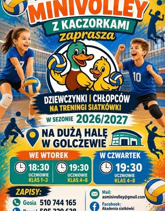Akademia siatkówki wznawia zajęcia – pierwszy trening 8 września
