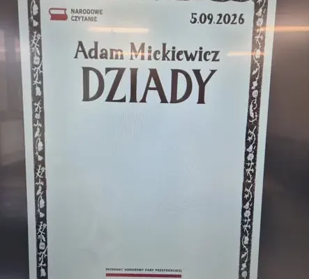 Narodowe Czytanie 2026 w Golczewie: Dziady Mickiewicza w szkole i przedszkolu
