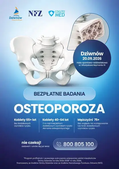 Bezpłatne badania profilaktyczne w Dziwnowie – zapisy trwają
