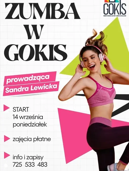 Zumba w Golczewie – potańcz w poniedziałek w GOKiS!