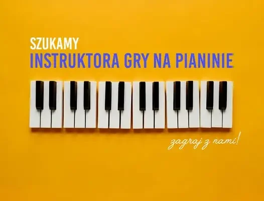 Gminne Centrum Kultury w Wolinie szuka instruktora gry na pianinie