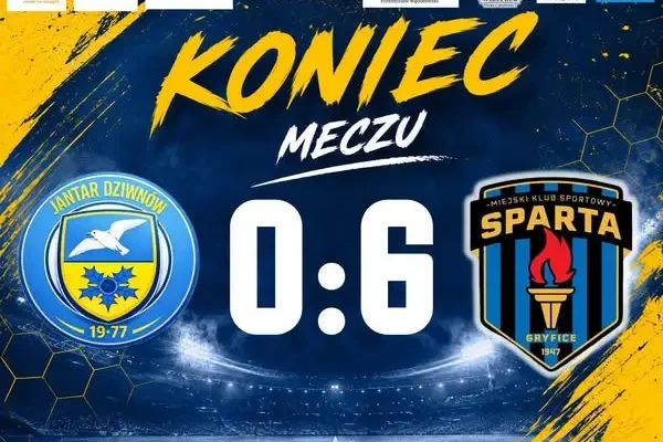 Puchar Polski ZZPN: Sparta Gryfice za mocna. Koniec przygody w 3. rundzie