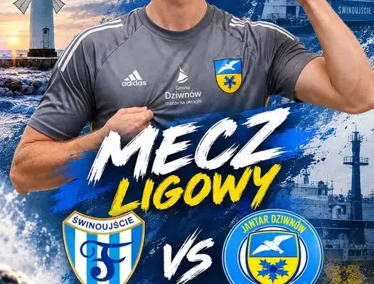 Flota II Świnoujście kontra Jantar Dziwnów – niedzielny mecz na sztucznej nawierzchni