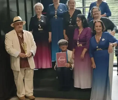 Grupa wokalna GAMA zadebiutowała na Senioraliach w Kołobrzegu