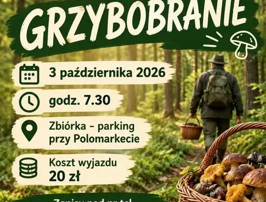 Grzybobranie z sołectwem Dziwnów Górny – zapisy trwają