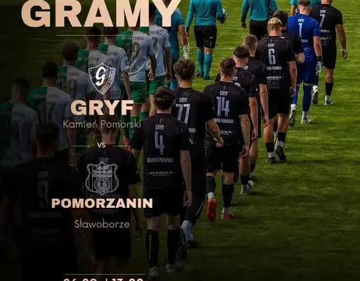 Gryf Kamień Pomorski podejmie Pomorzanina Sławoborze w 7. kolejce ligowej