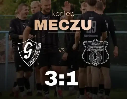 Gryf Kamień Pomorski wygrywa z Pomorzaninem Sławoborze 3:1