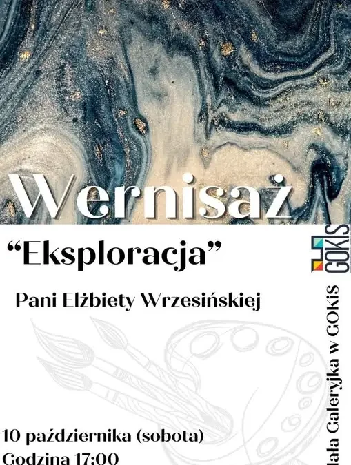 Wernisaż „Eksploracja” Elżbiety Wrzesińskiej w Golczewie