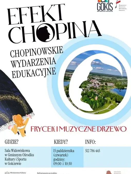 Frycek i muzyczne drzewo – spektakl dla dzieci w Golczewie
