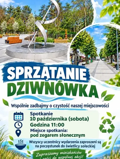 Dziwnówek: Wspólne sprzątanie wsi już 10 października